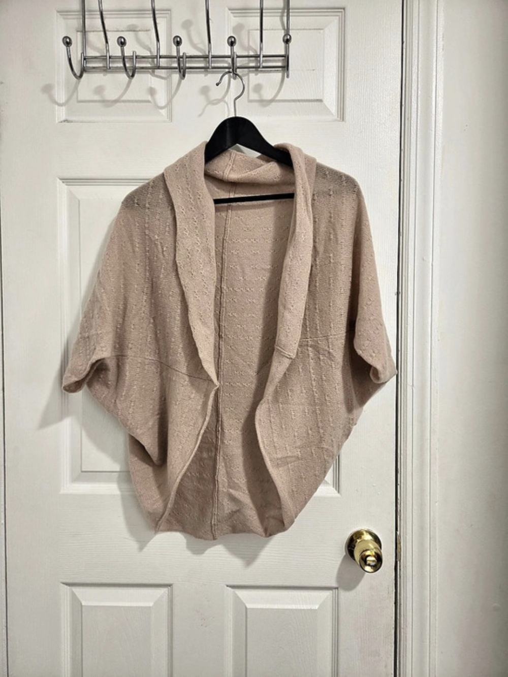 Madigan Cashmere Draped Shrug in